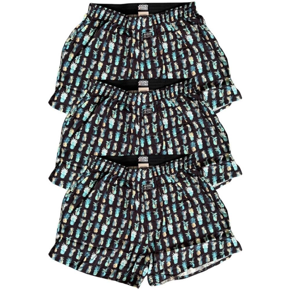 Lot 3 Jockey Printed Boxer Short, S